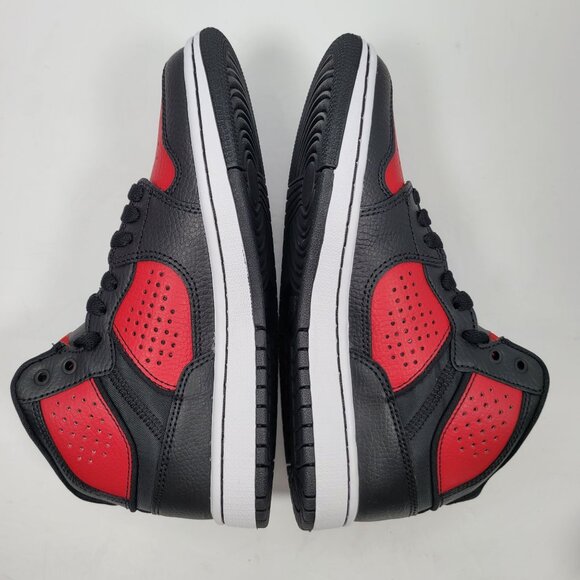 Nike Air Jordan Access Youth Black & Red Mid-Top Sneakers AV7941-006 US Size 4Y - Picture 8 of 10
